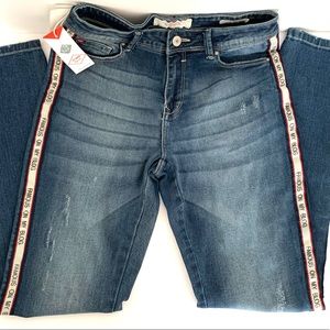 Lee Cooper Annie Mid Waist Slim jeans Sz 26 NWT